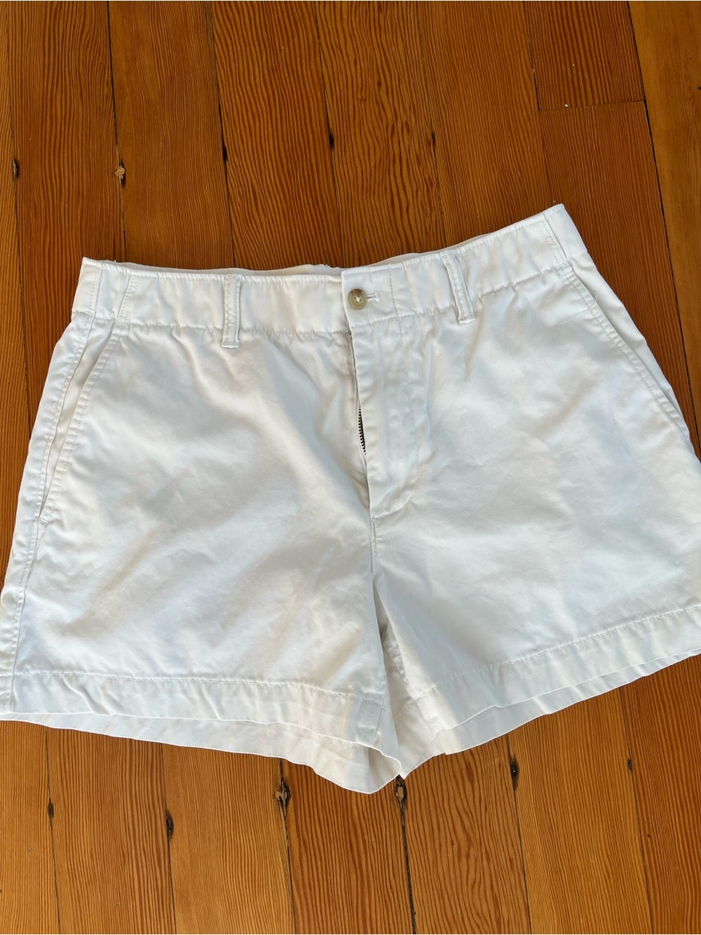 Polo by Ralph Lauren White Cotton Shorts